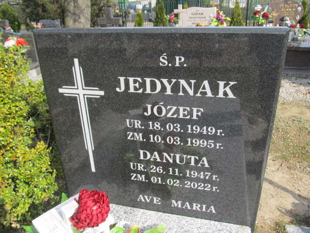 Józef Jedynak 1949 Męcinka - Grobonet - Wyszukiwarka osób pochowanych