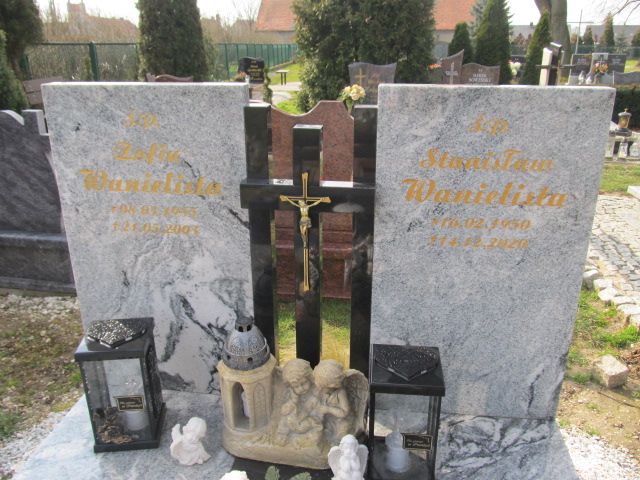 Zofia Wanielista 1953 Męcinka - Grobonet - Wyszukiwarka osób pochowanych