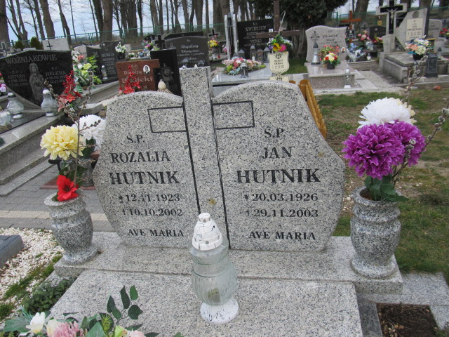 Jan Hutnik 1926 Męcinka - Grobonet - Wyszukiwarka osób pochowanych
