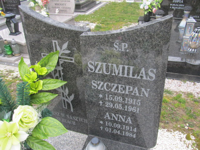 Anna Szumilas 1914 Męcinka - Grobonet - Wyszukiwarka osób pochowanych