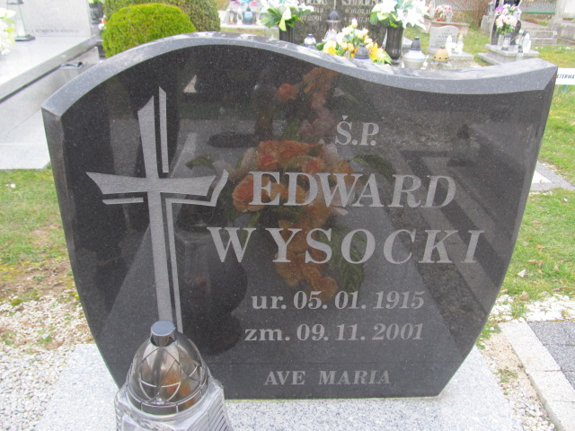 Edward Wysocki 1915 Męcinka - Grobonet - Wyszukiwarka osób pochowanych