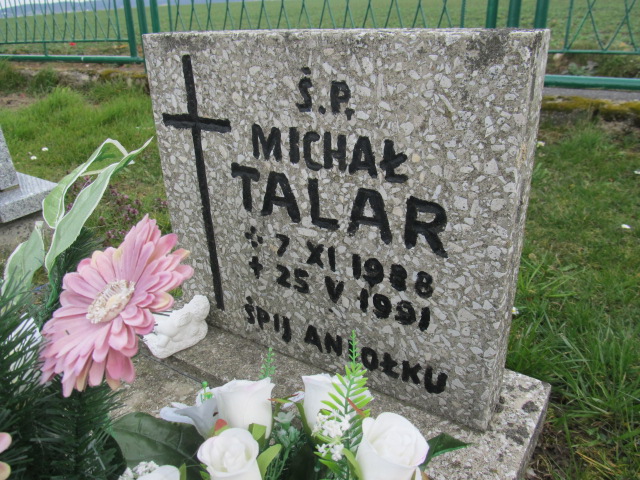 Michał Talar 1988 Męcinka - Grobonet - Wyszukiwarka osób pochowanych
